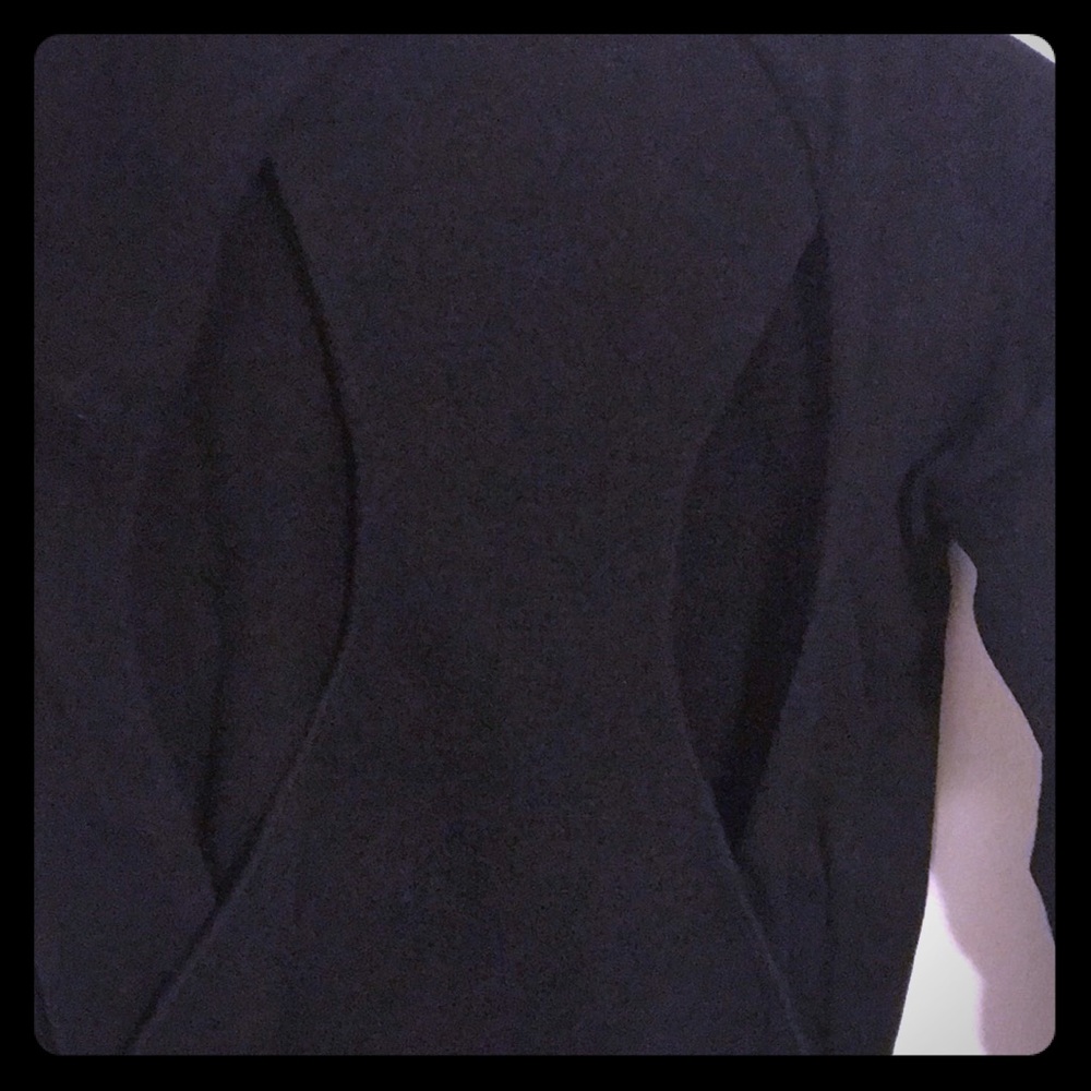 ASOS Black Sweatshirt with Sexy Cut-Out Back